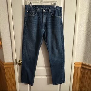 Levi's 505 Men's Straight Blue Jeans